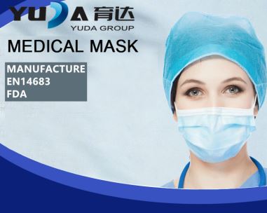 Pembedahan Pembedahan 3 Ply Face Mask