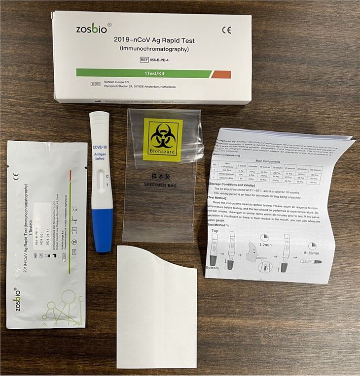 Kit Ujian Antigen Untuk Air Liur